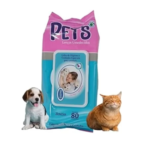 Chalesco Pet Wipes – 80 Count | Gentle & Effective Cleansing for Dogs