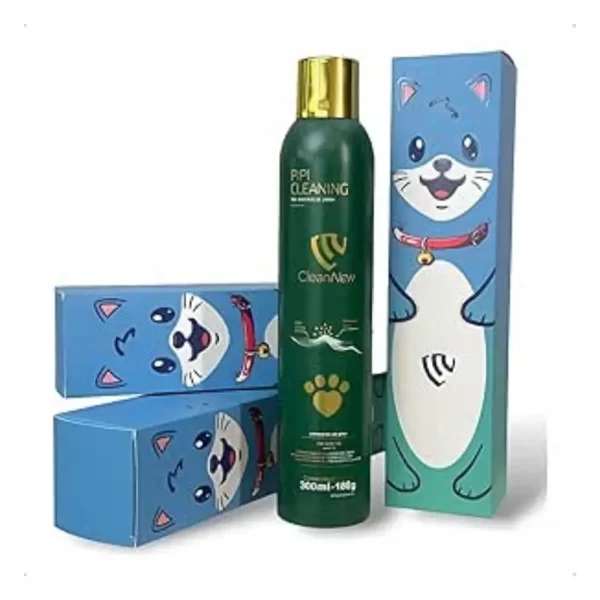 CleanNew Pet Pipi Cleaning Spray Foam – Fabric Shield & Odor Neutralizer