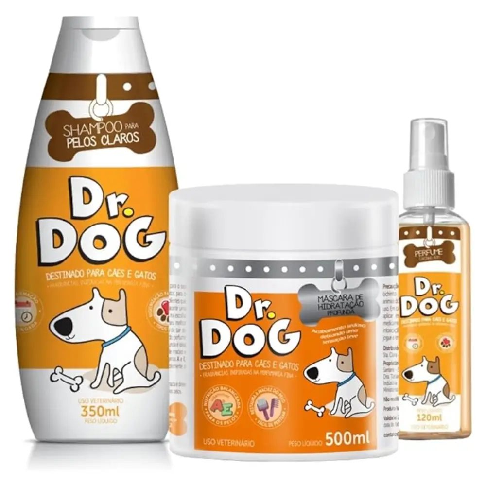 Dr. Dog Pet Bath Kit for Dogs & Cats