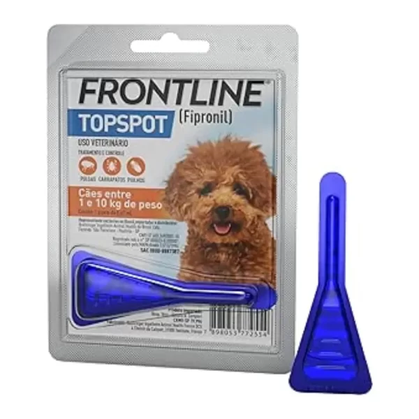 Frontline Topspot for Dogs 1–10kg (Blue)