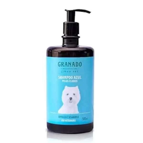 Blue Pet Shampoo for Light-Coated Dogs – 500ml