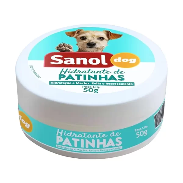 Sanol Dog Paw Moisturizer – 50g | Daily Hydration & Protection for Pets