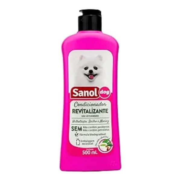 Sanol Dog Revitalizing Coat Conditioner – 500ml (Pink)