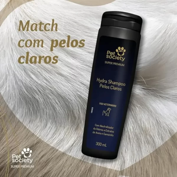 Pet Society Bright Coat Super Premium Shampoo – 300ml - Imagem 2